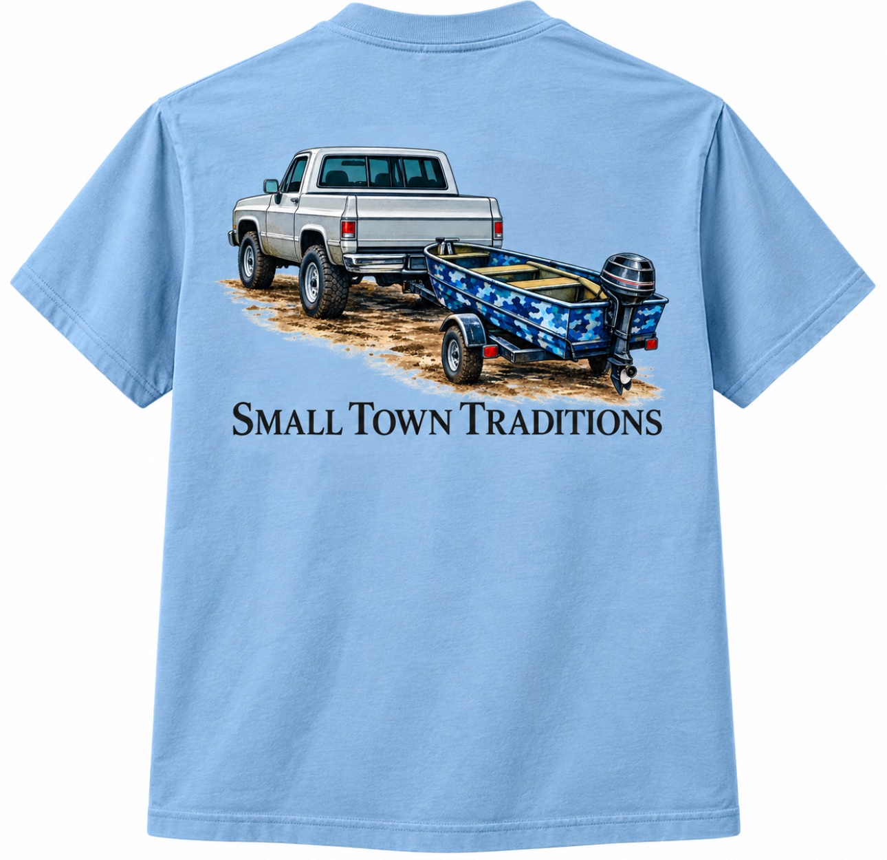 Truck + Boat Tee