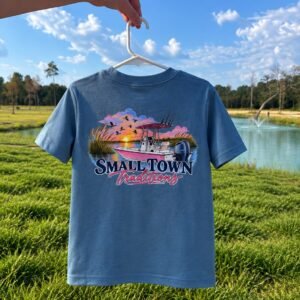 Pink Coastal Boat Tee