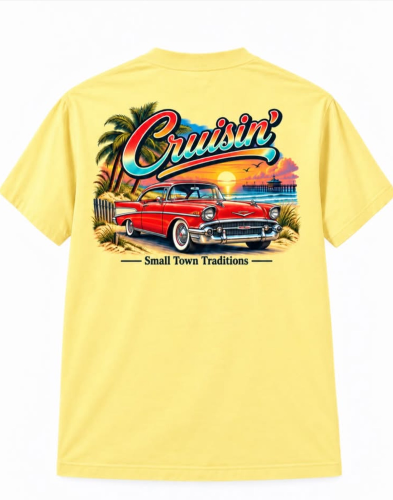 Cruisin’ Tee - Small Town Traditions Southern Apparel