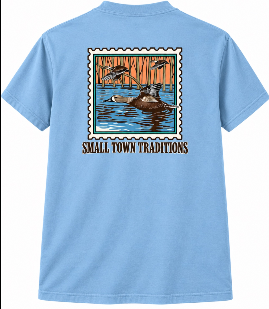 Duck Stamp Tee - Small Town Traditions Southern Apparel