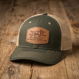 Golden Retriever Field Dog Patch Cap